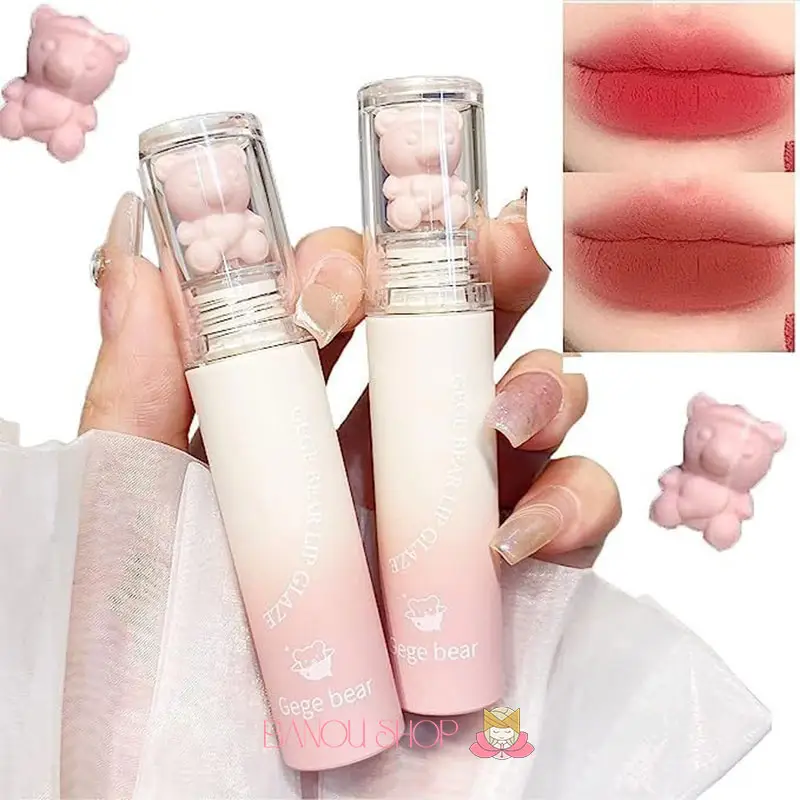 رژلب کره ای طرح خرس